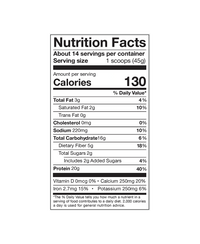 NØRSE CØDE Chocolate Plant Protein Powder