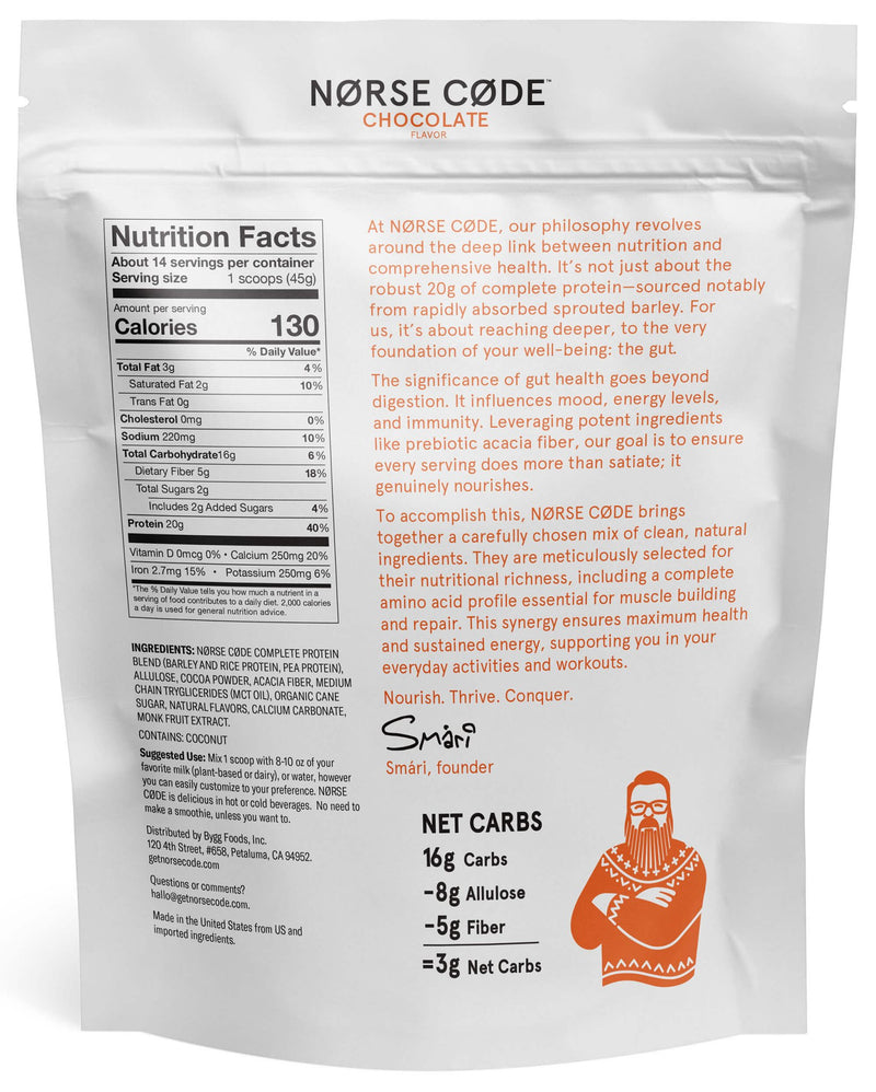 NØRSE CØDE Plant Protein Powder - NØRSE CØDE