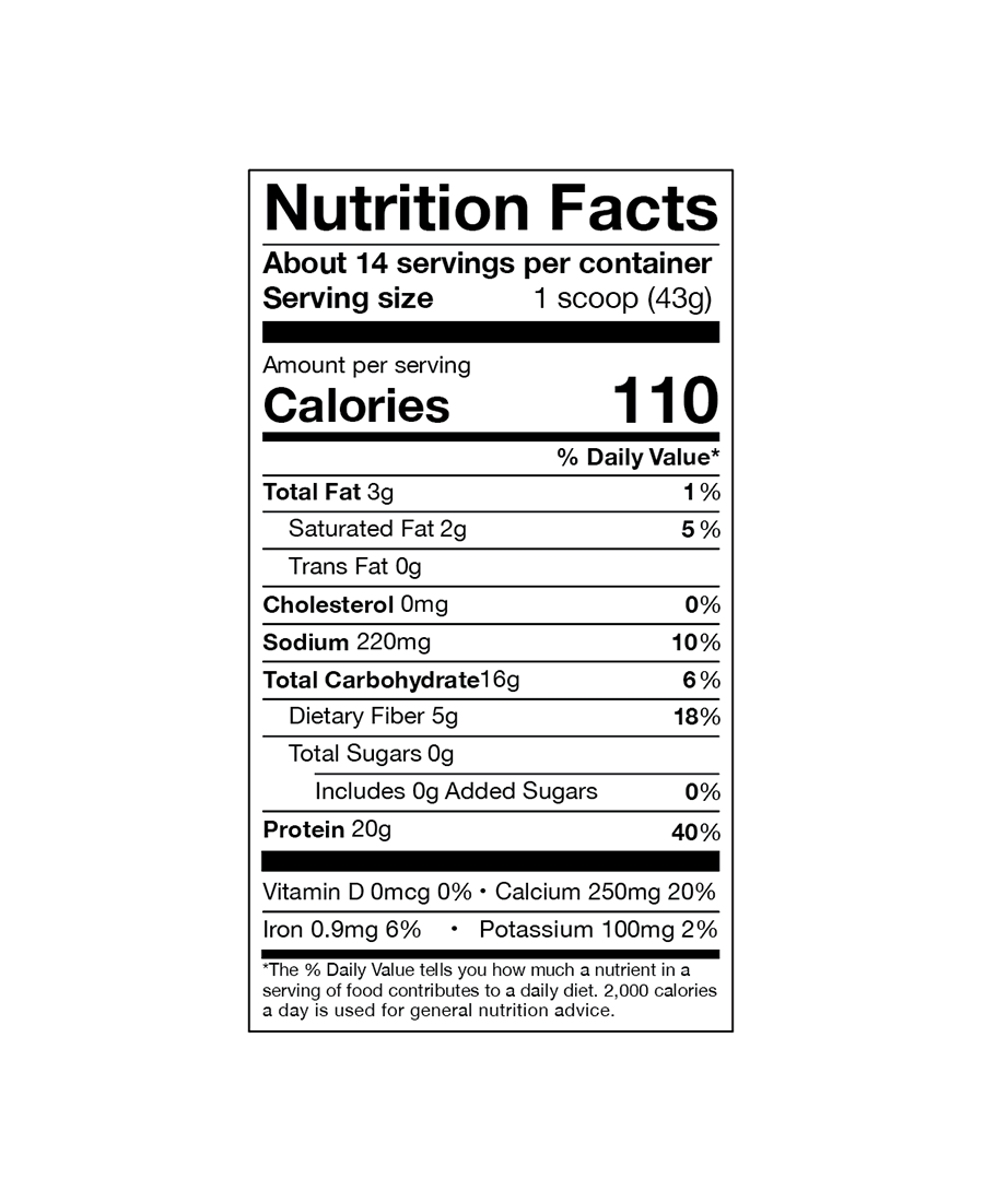 [Subscription] 4 pack NØRSE CØDE Vanilla Plant Protein Powder - NØRSE CØDE