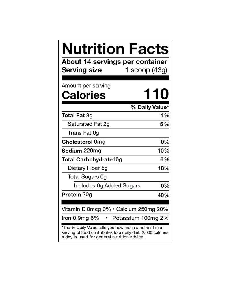 [Subscription] 4 pack NØRSE CØDE Vanilla Plant Protein Powder - NØRSE CØDE