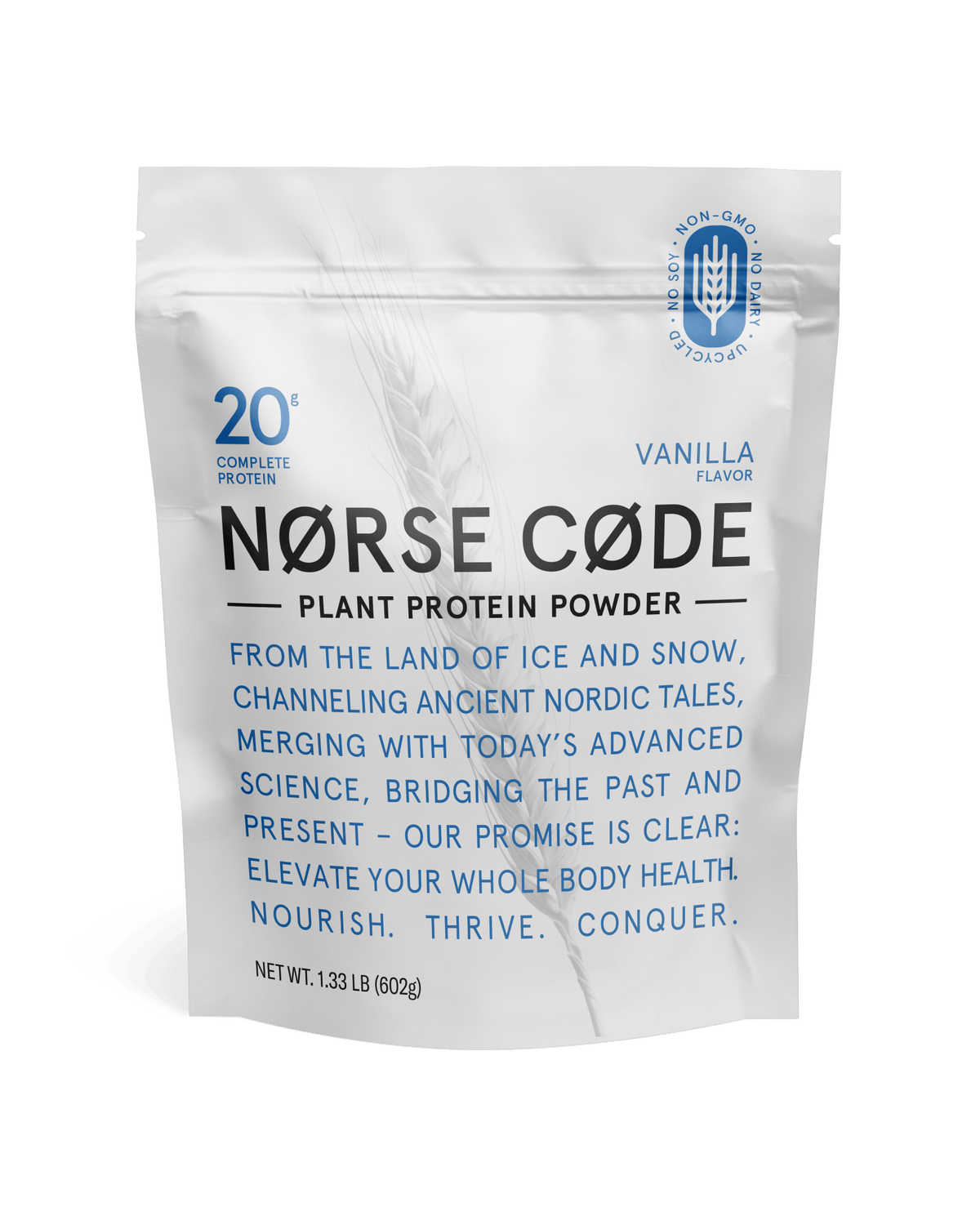 [Subscription] 4 pack NØRSE CØDE Vanilla Plant Protein Powder - NØRSE CØDE