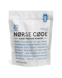 [Subscription] 4 pack NØRSE CØDE Vanilla Plant Protein Powder - NØRSE CØDE